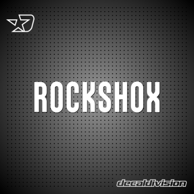 RockShox Lettering Sticker RockShox Lettering Sticker